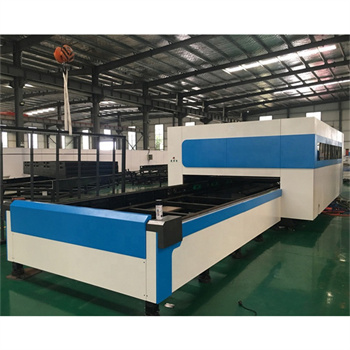 Zaprt CNC visoko zmogljiv 6000W stroj za lasersko rezanje kovinskih vlaken z menjalno platformo