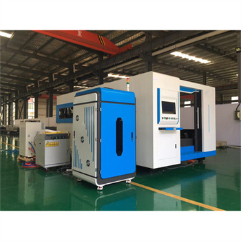Zaprt CNC visoko zmogljiv 6000W stroj za lasersko rezanje kovinskih vlaken z menjalno platformo